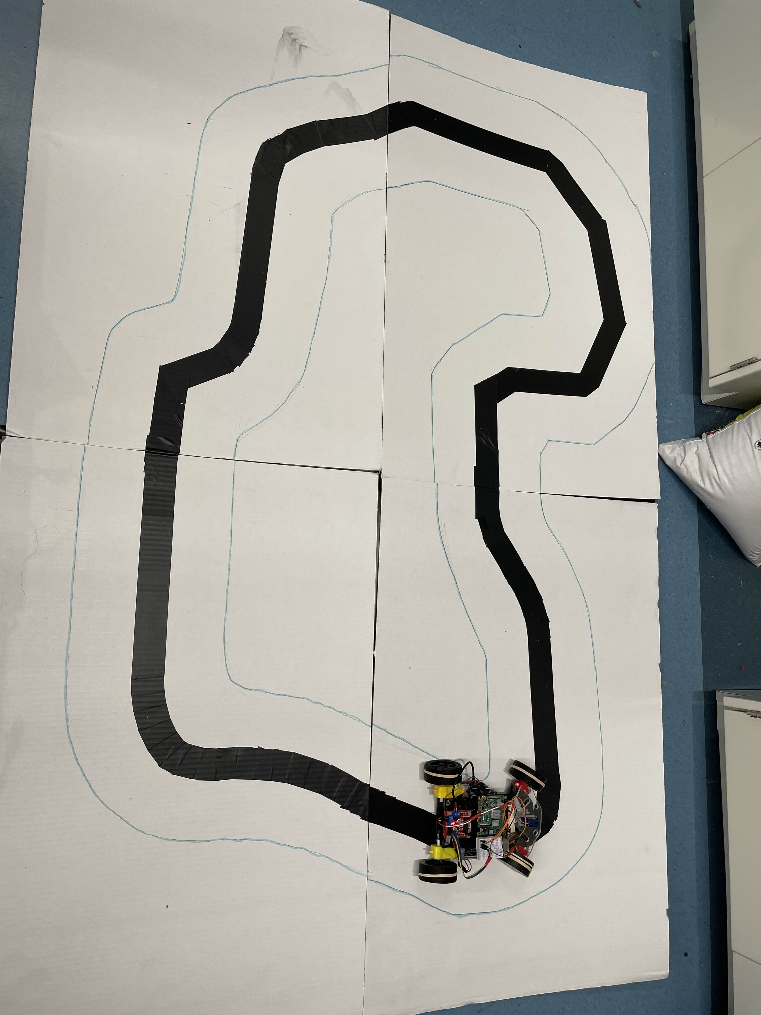 3D printed chassis design for the hospital courier robot.